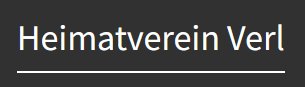 Logo Heimatverein Verl